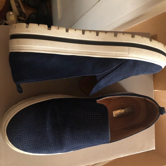 Halogen Blue Platform Shoes - Picture 4 of 5